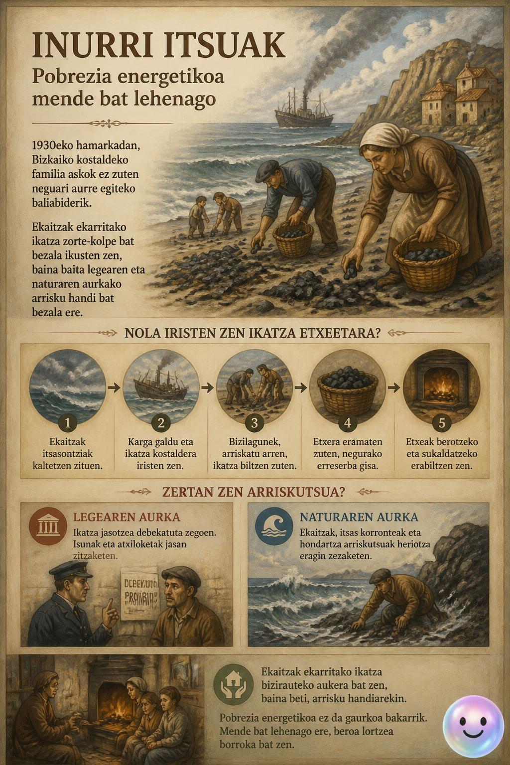 Pobrezia energetikoa mende bat lehenago