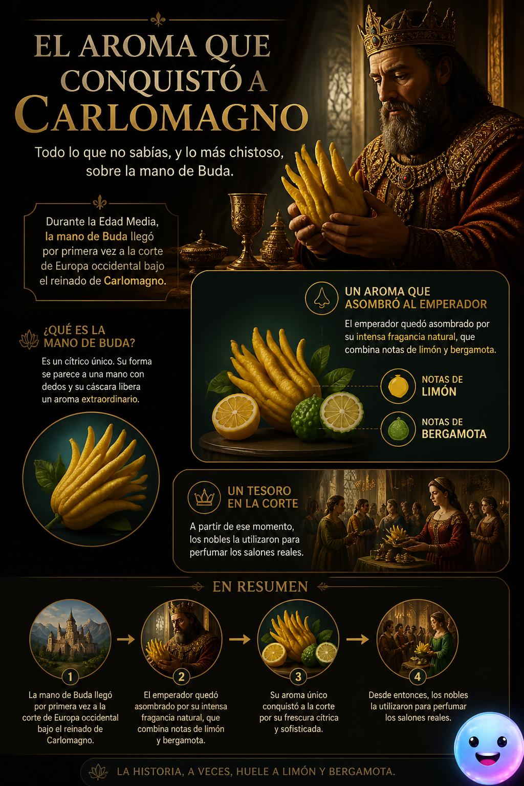 El aroma que conquistó a Carlomagno