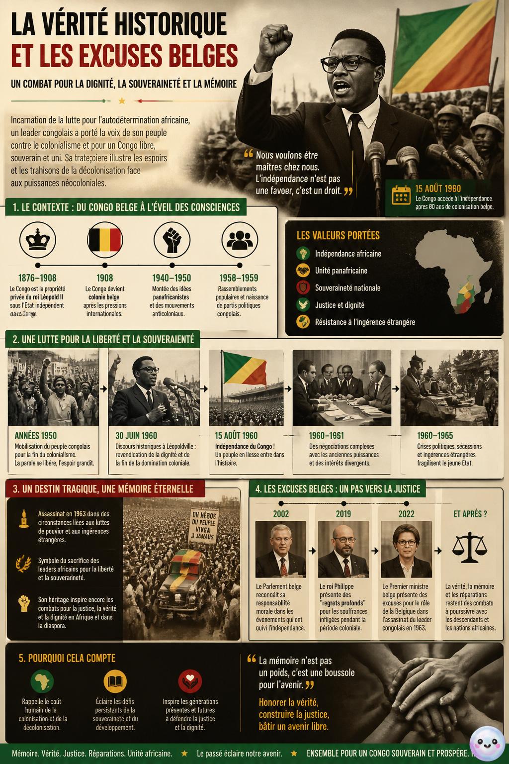 La vérité historique et les excuses belges