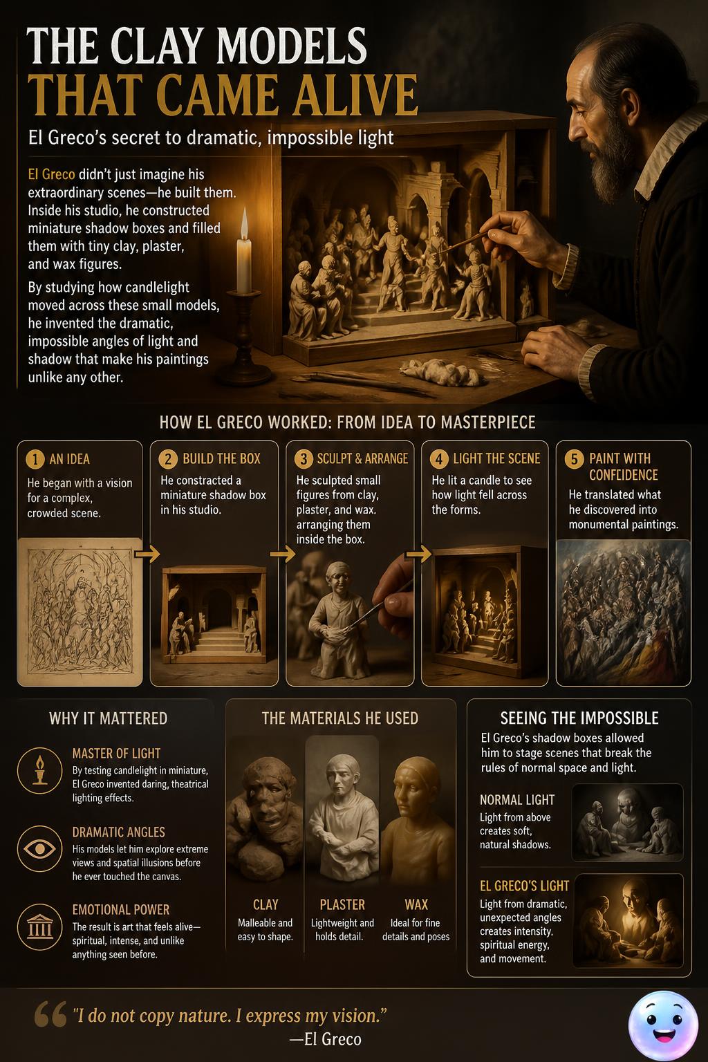 The clay models that came alive