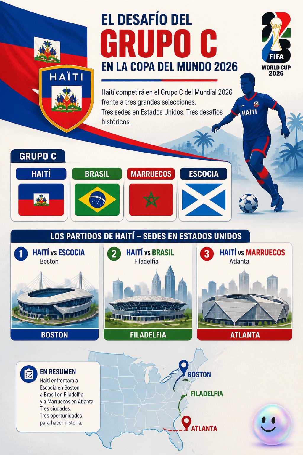 El desafío del Grupo C en la Copa del Mundo 2026