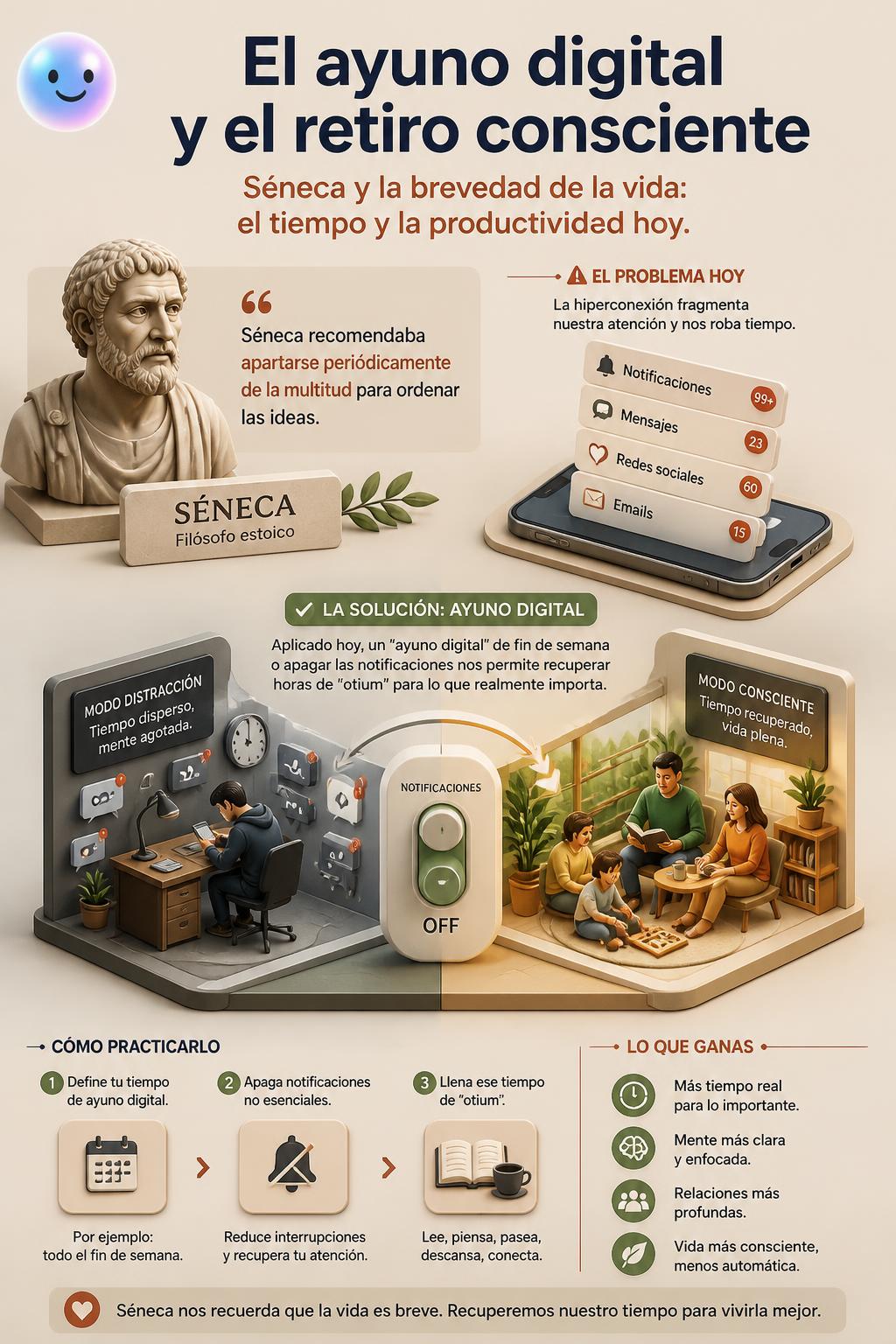 El ayuno digital y el retiro consciente