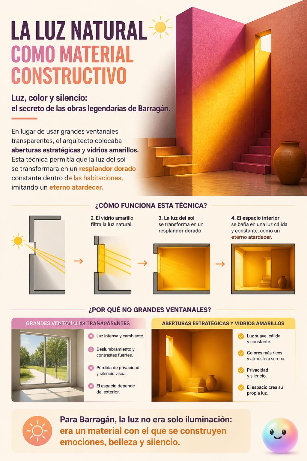 La luz natural como material constructivo
