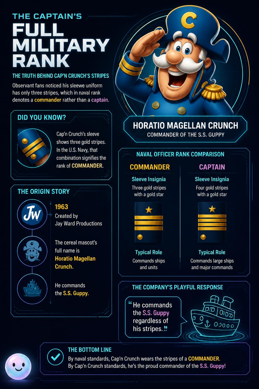 The captain's full military rank