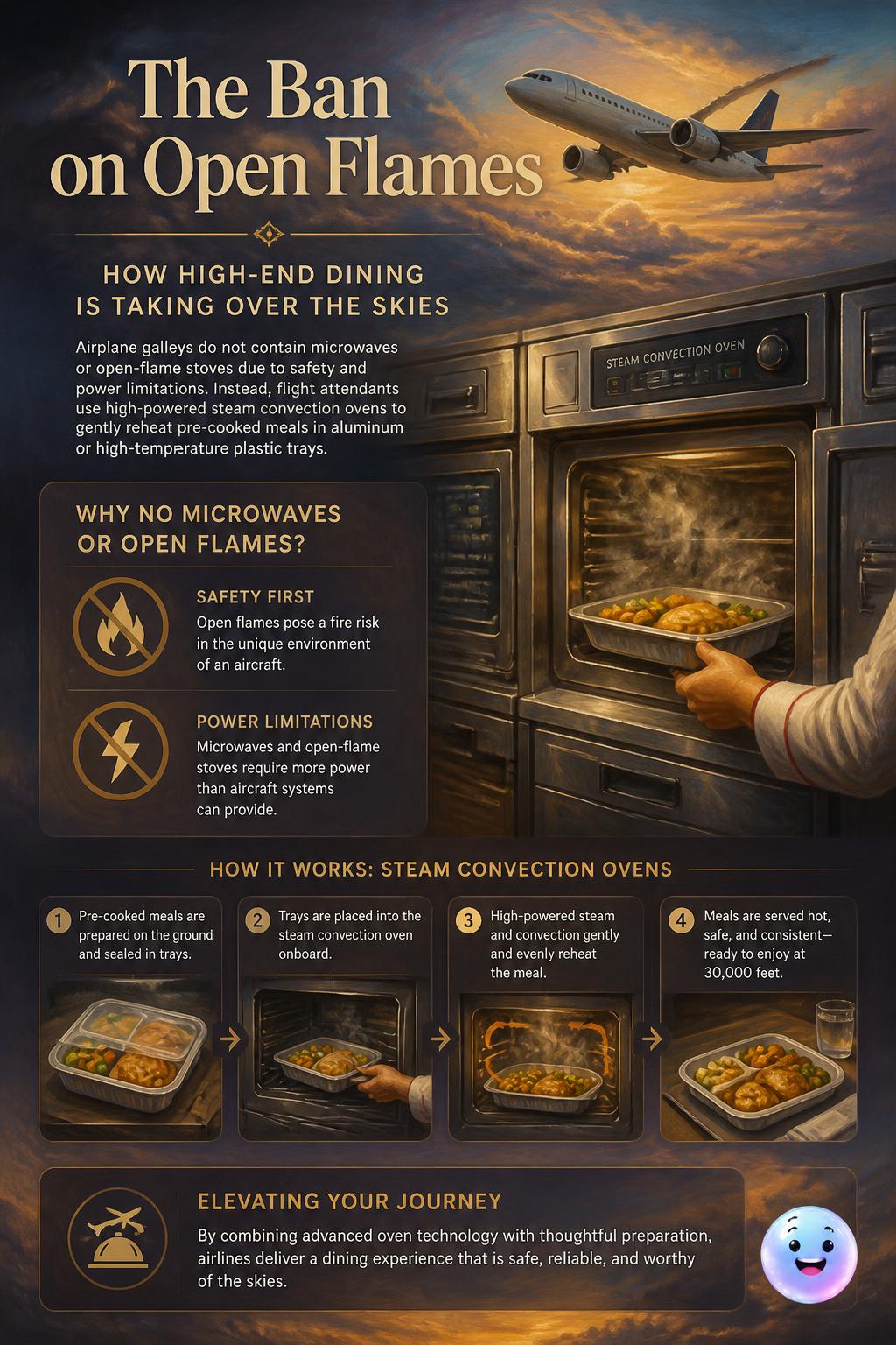 The ban on open flames