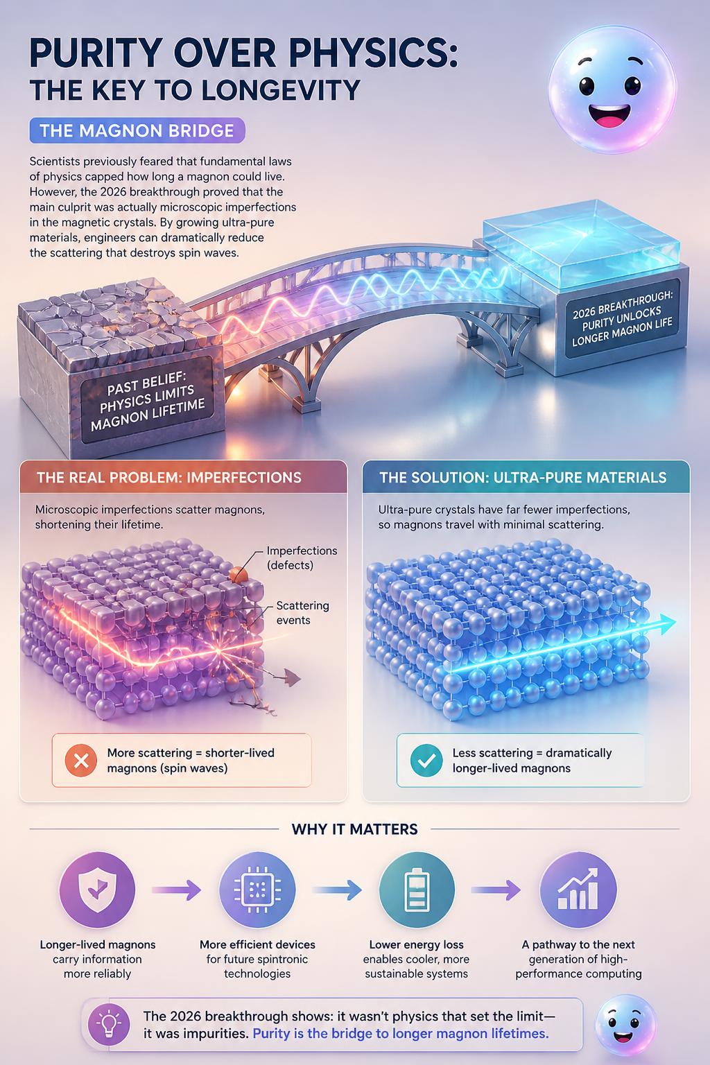 Purity over physics: the key to longevity