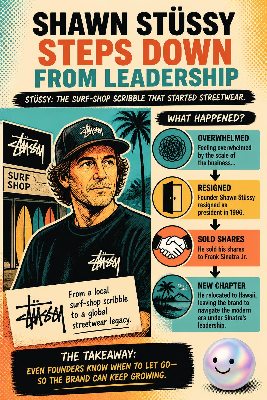 Shawn Stüssy steps down from leadership