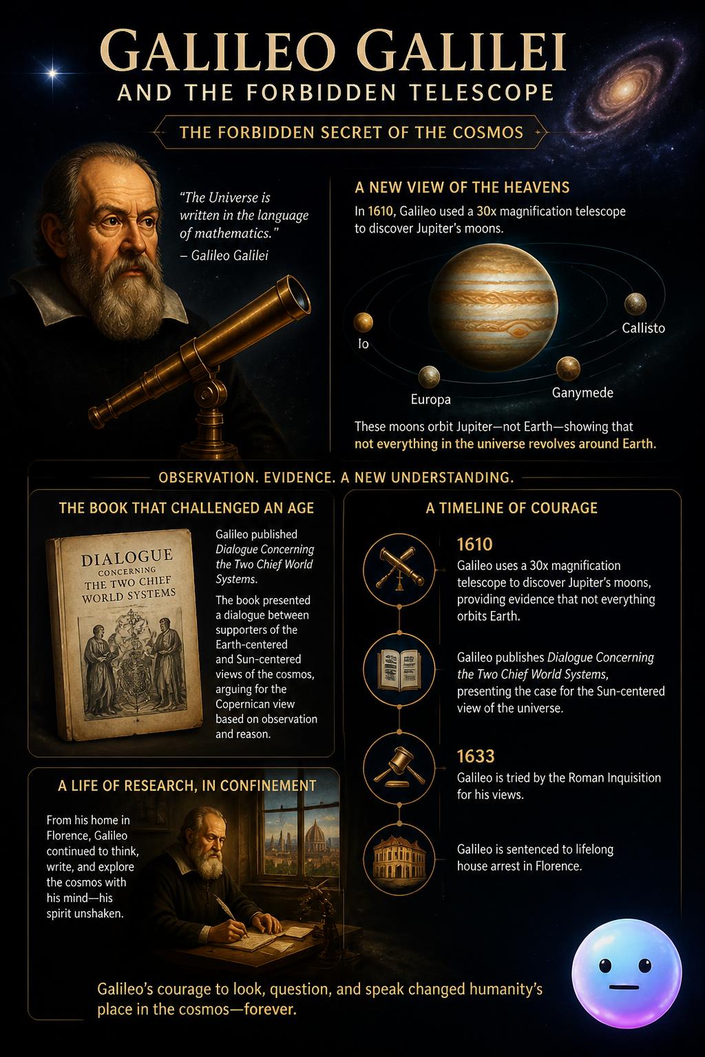 Galileo Galilei and the forbidden telescope