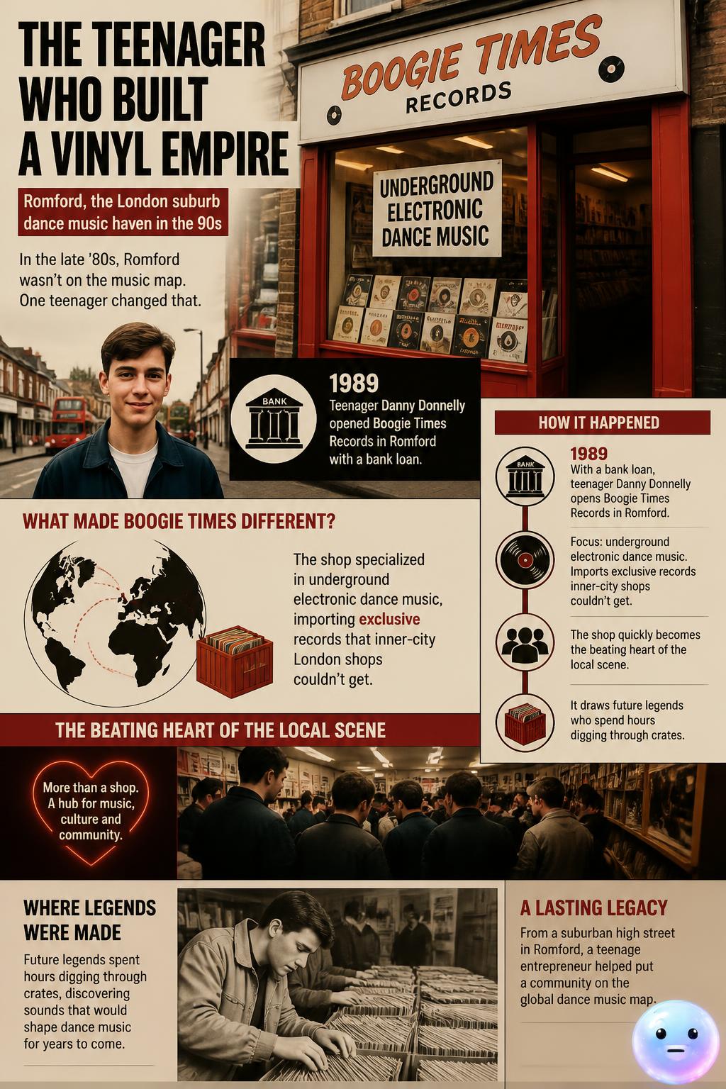 The teenager who built a vinyl empire