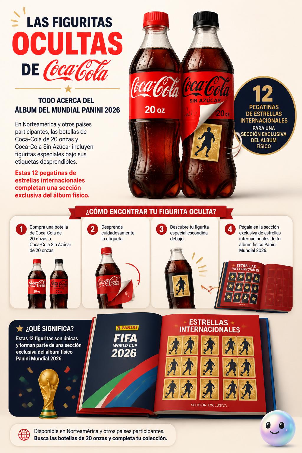 Las figuritas ocultas de Coca-Cola