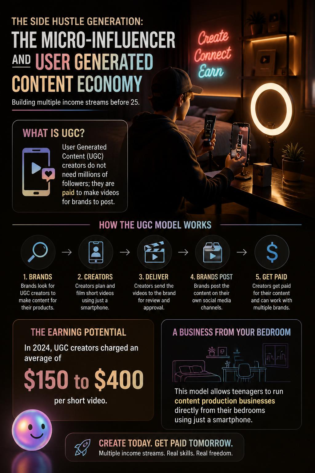The micro-influencer and user generated content economy