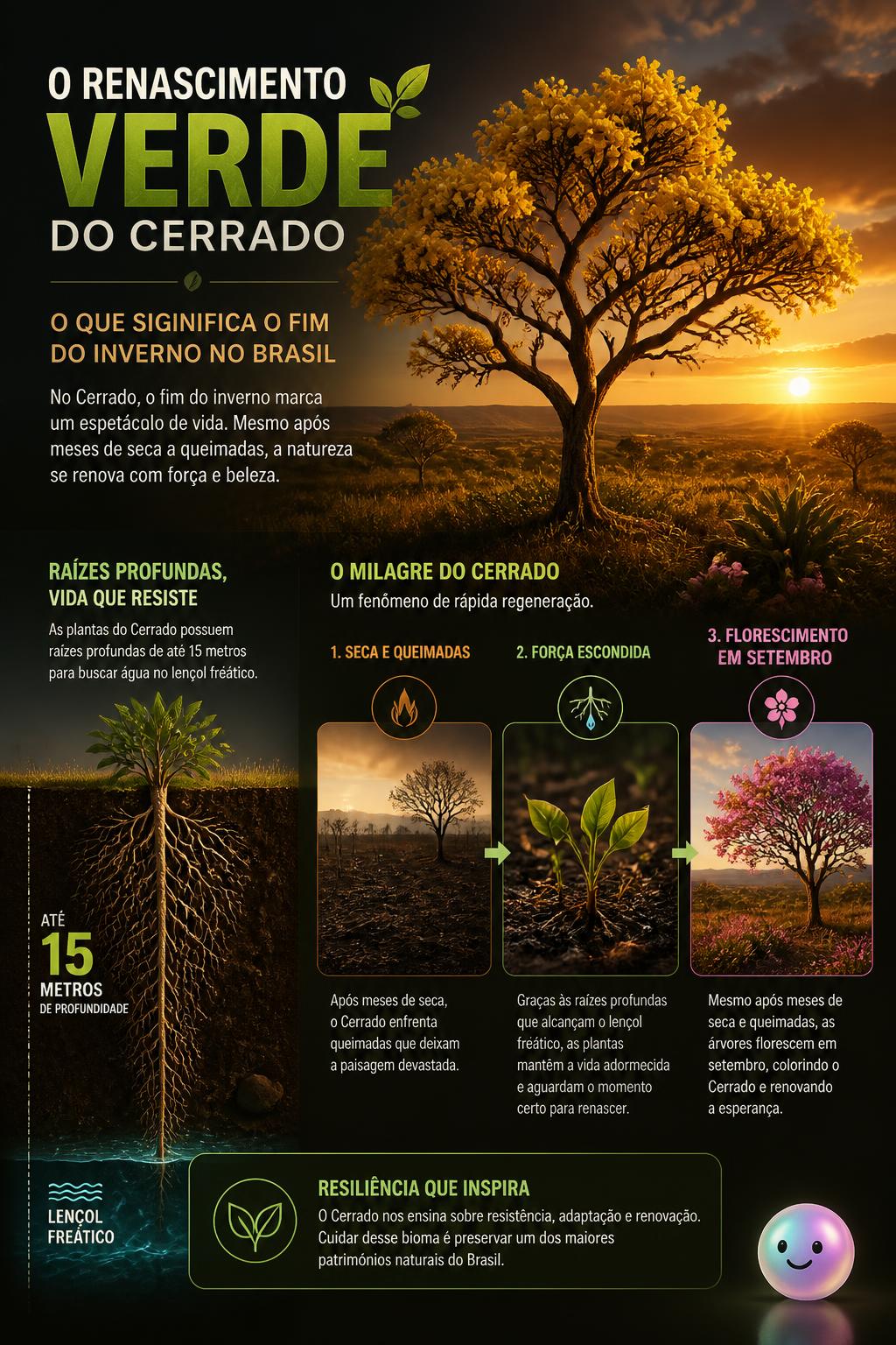 O renascimento verde do Cerrado