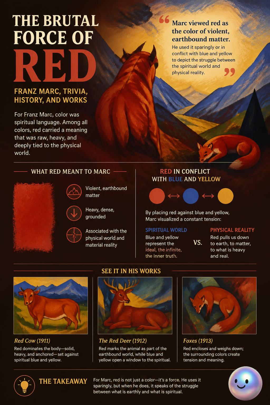 The brutal force of red