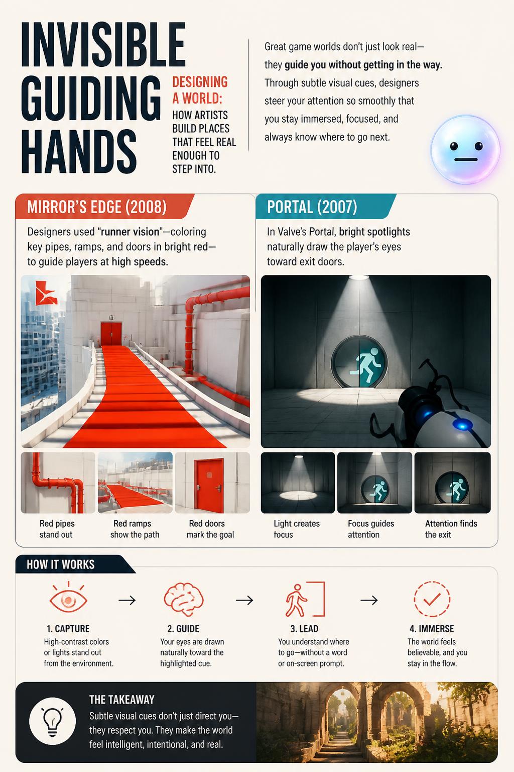 Invisible guiding hands