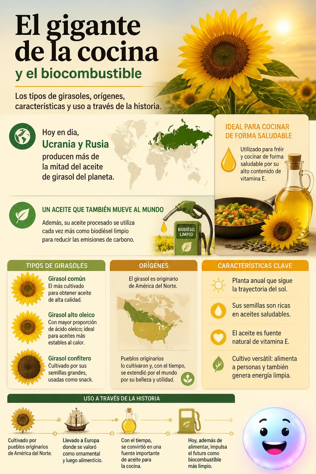 El gigante de la cocina y el biocombustible