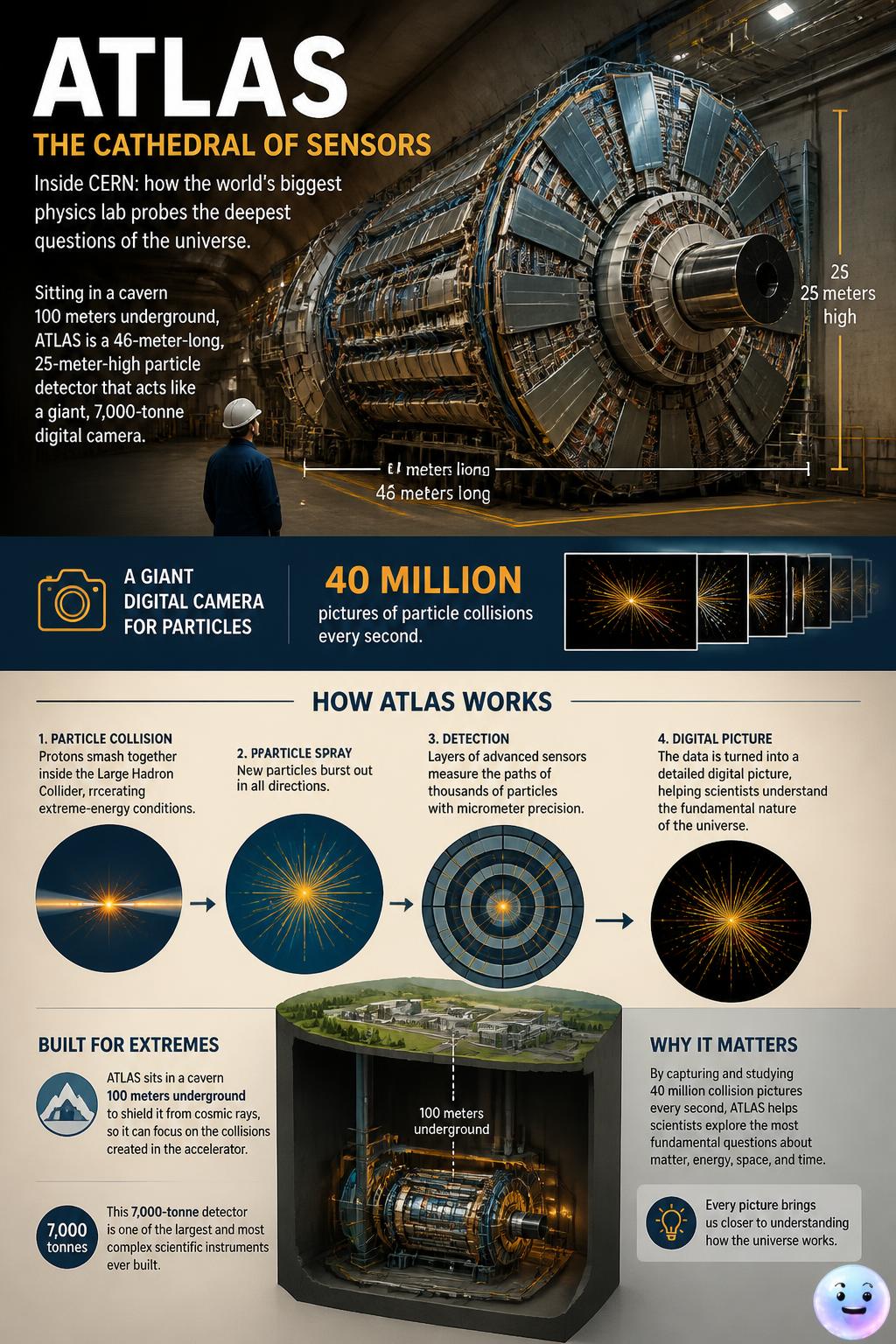 ATLAS, the cathedral of sensors