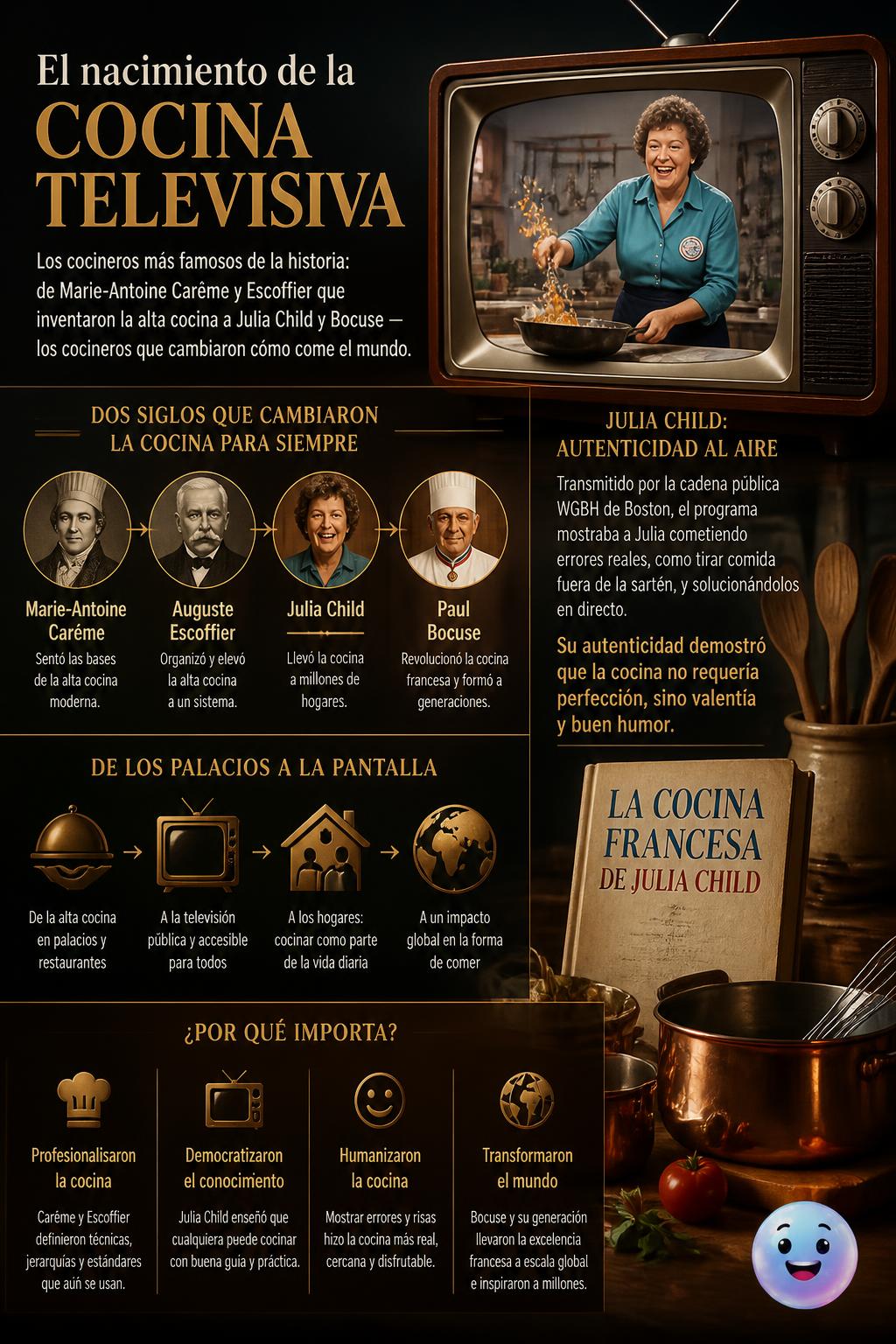El nacimiento de la cocina televisiva
