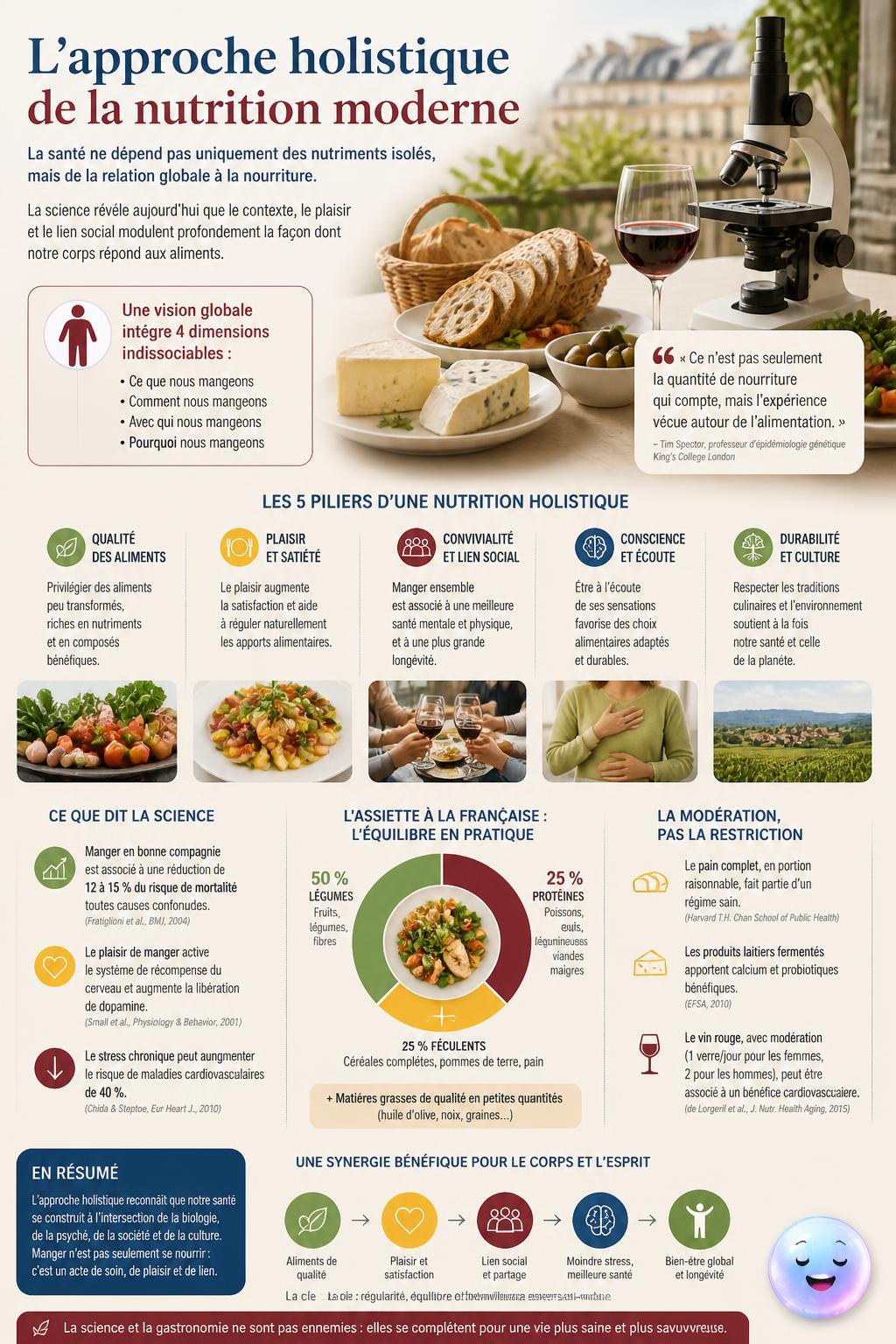 L'approche holistique de la nutrition moderne