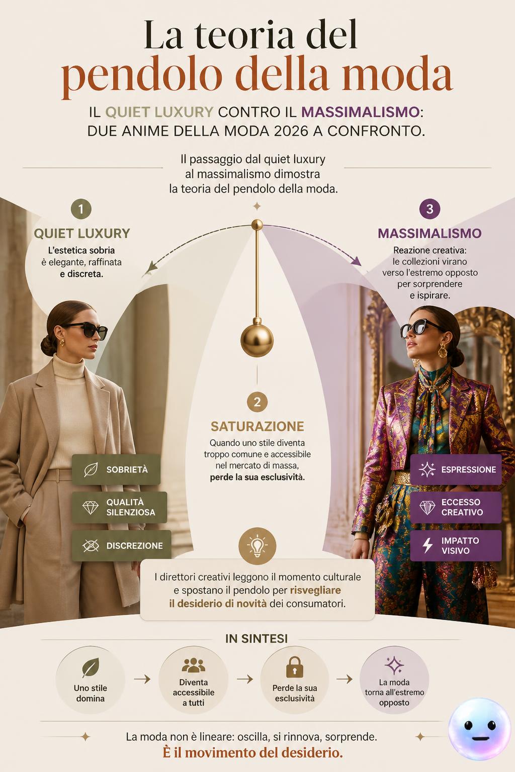 La teoria del pendolo della moda