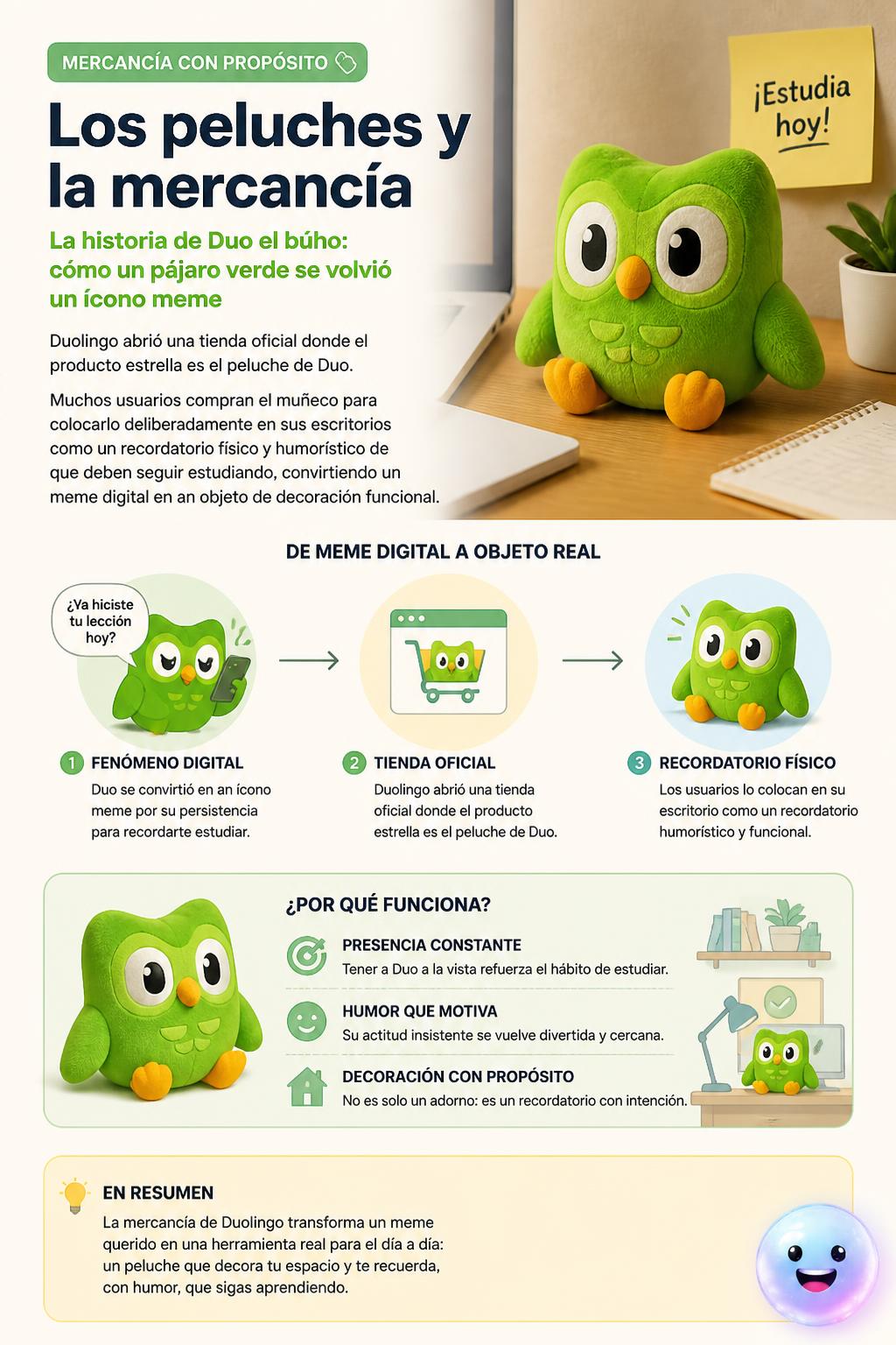 Los peluches y la mercancía