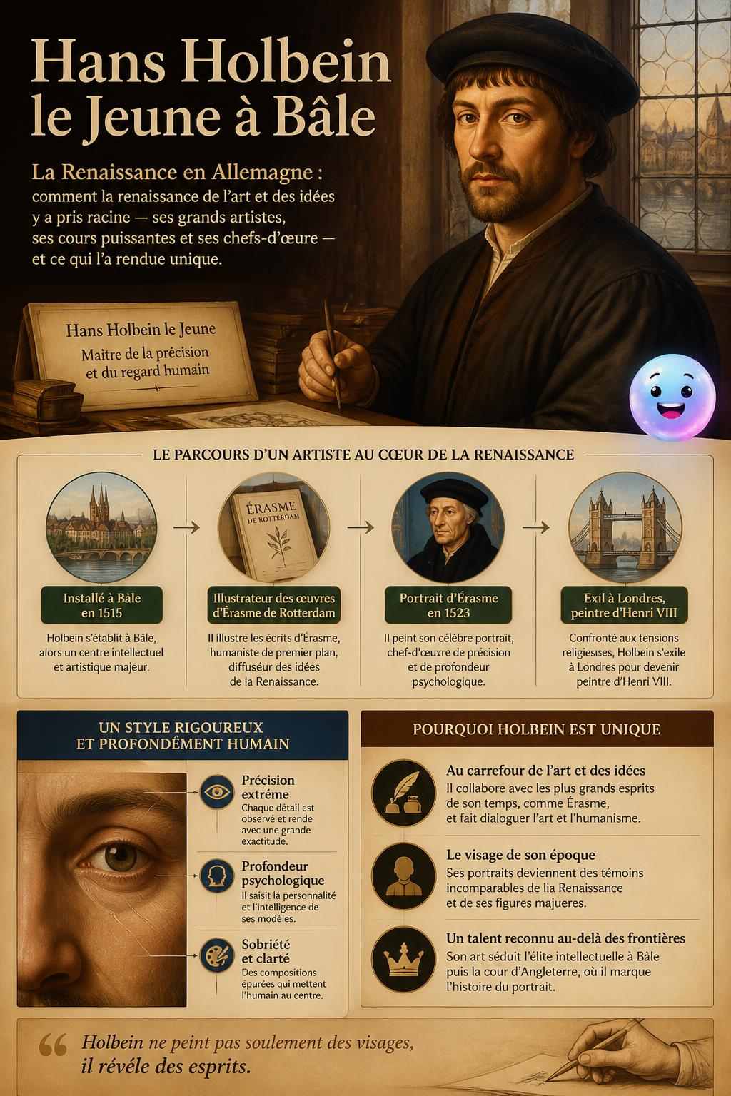 Hans Holbein le Jeune à Bâle