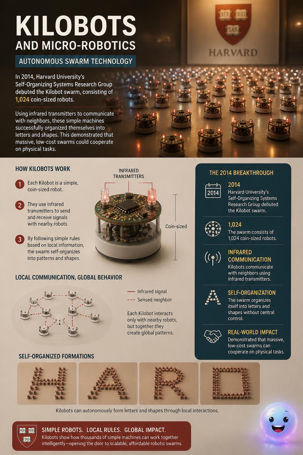 Kilobots and micro-robotics