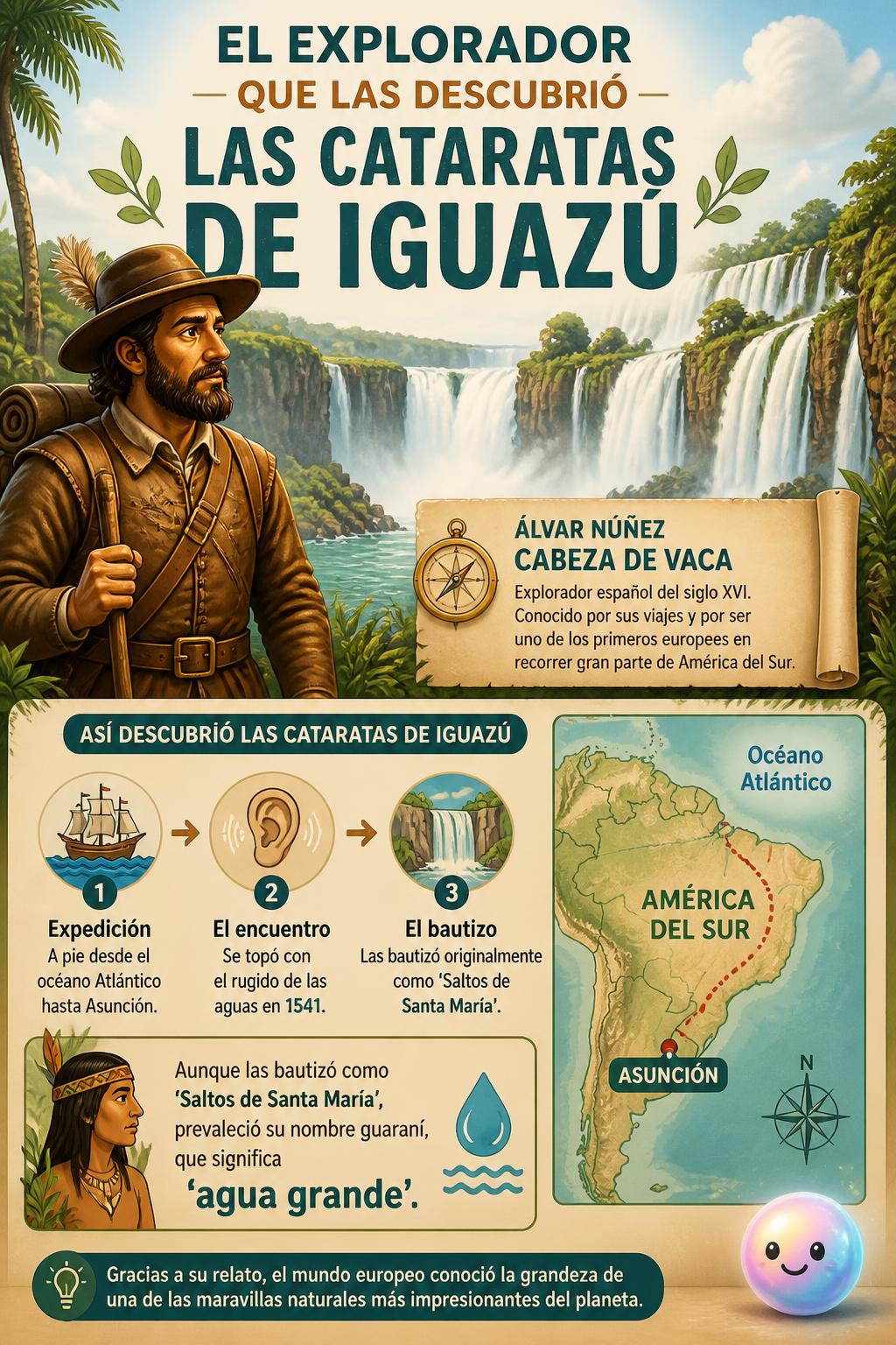 El explorador que las descubrió