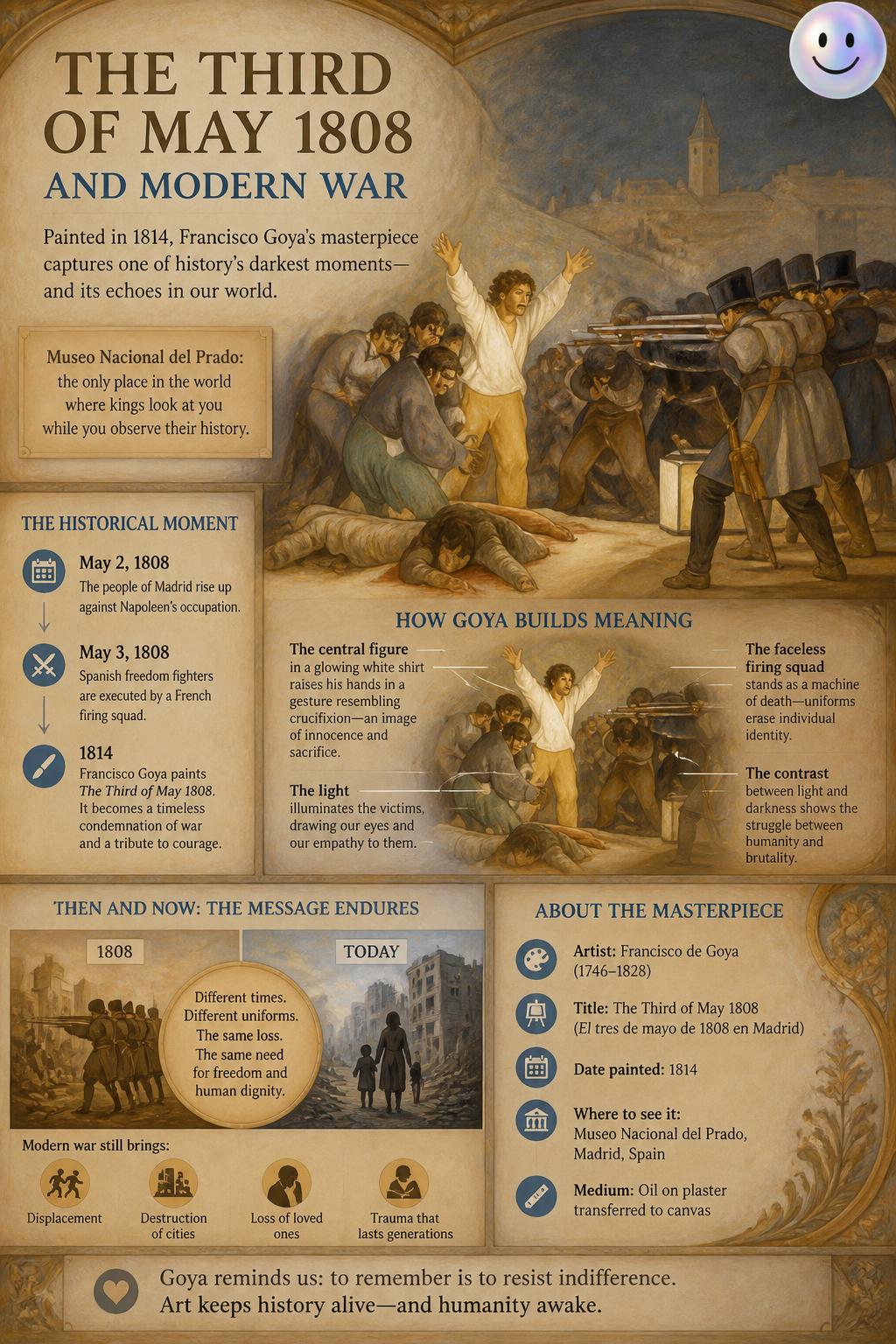 The third of May 1808 and modern war