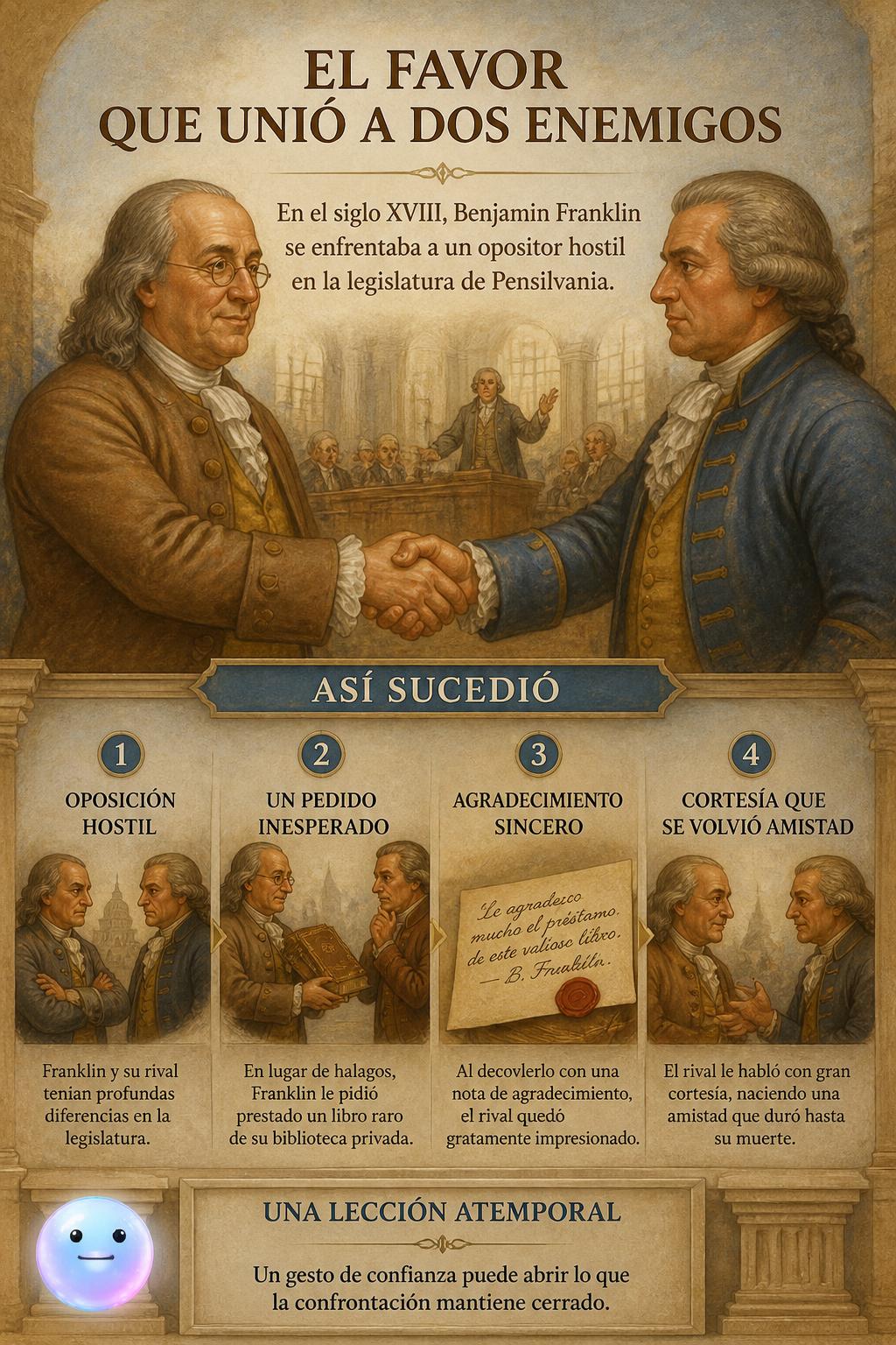 El favor que unió a dos enemigos