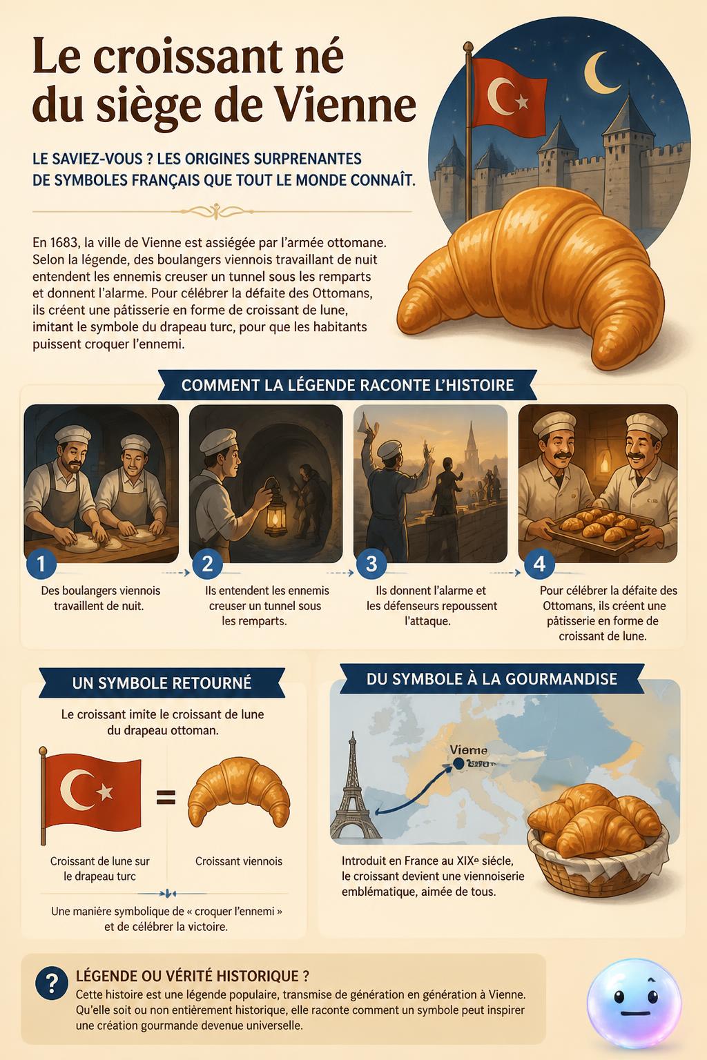 Le croissant né du siège de Vienne