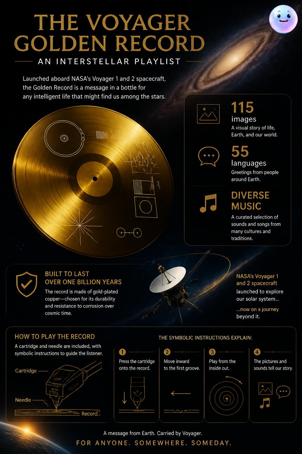 The Voyager Golden Record's interstellar playlist