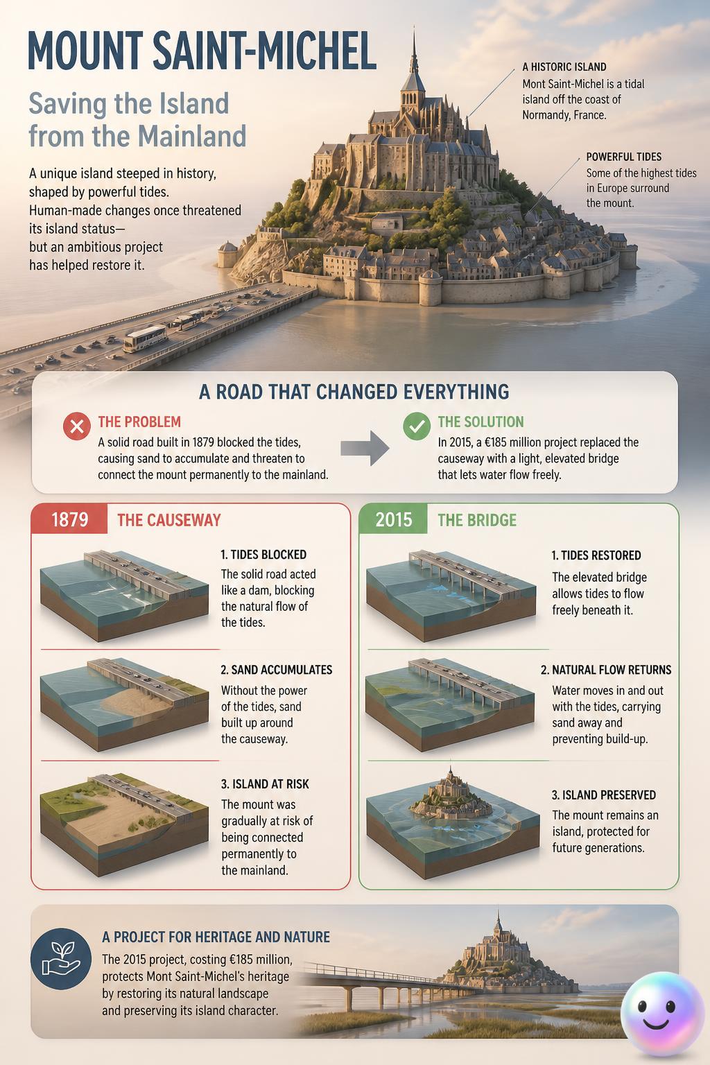 Saving the island from the mainland
