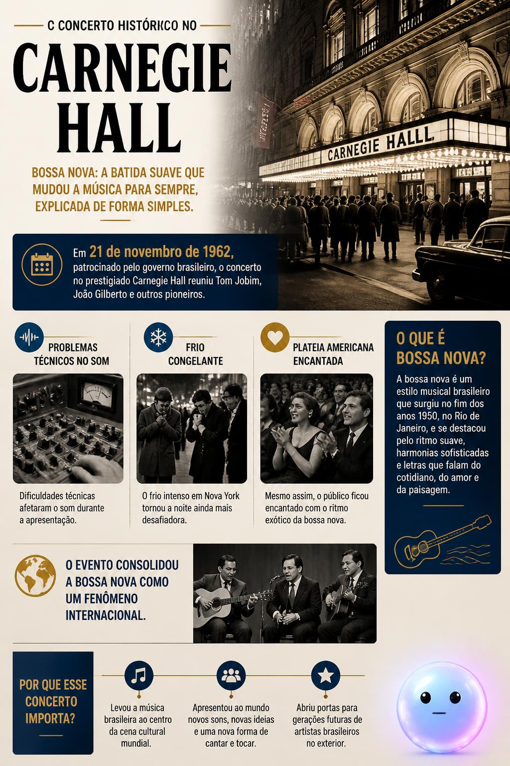 O concerto histórico no Carnegie Hall