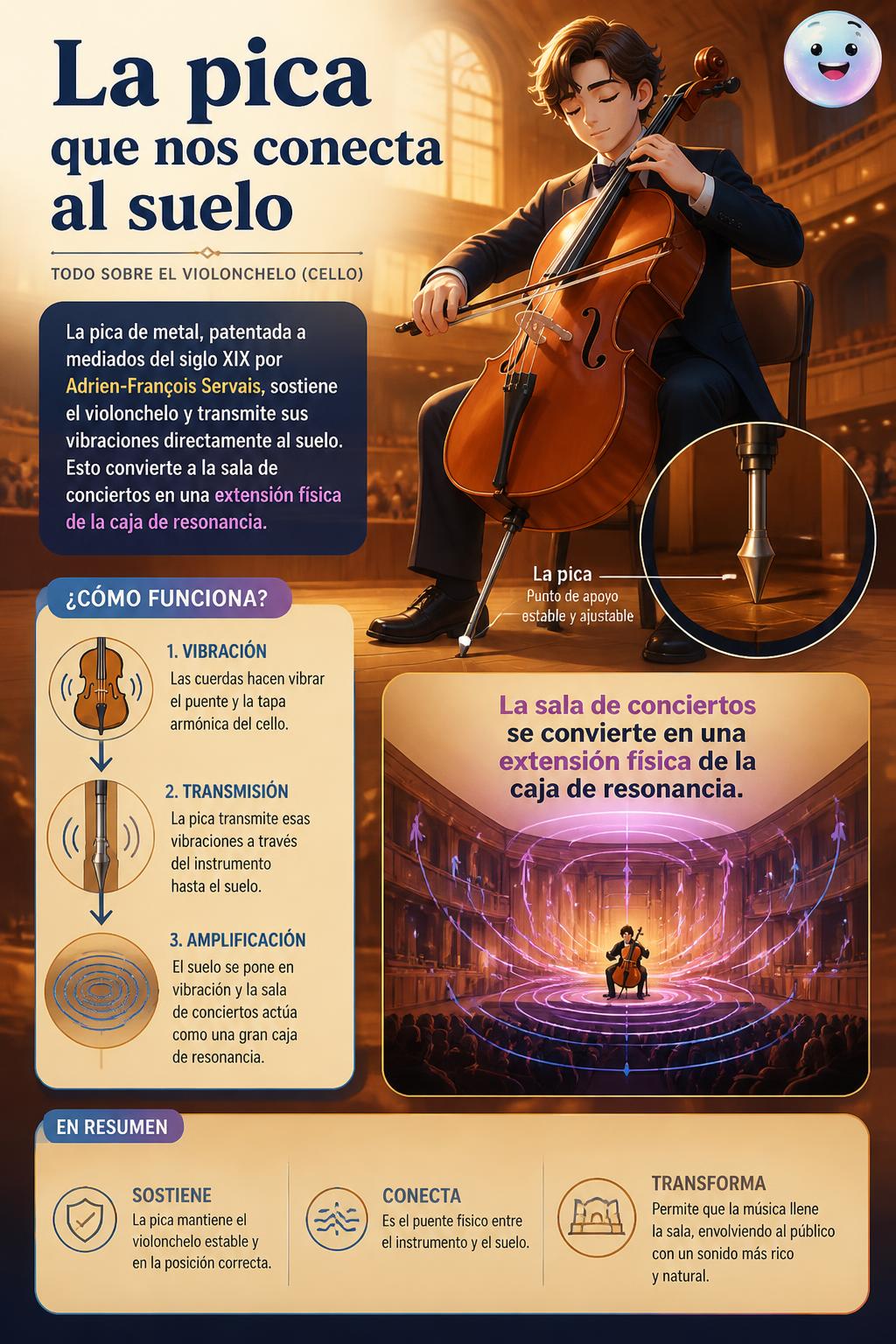 La pica que nos conecta al suelo