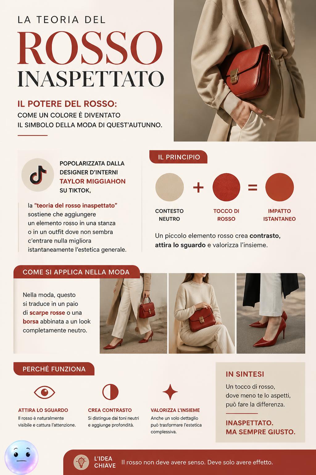 La teoria del rosso inaspettato