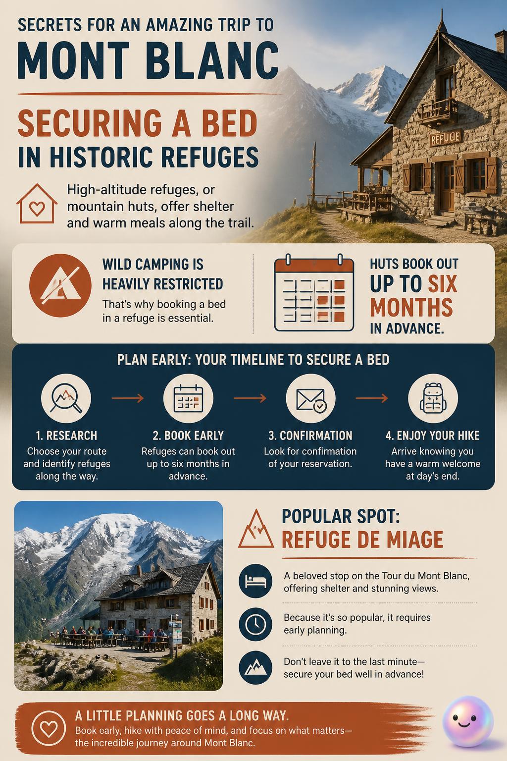 Securing a bed in historic refuges