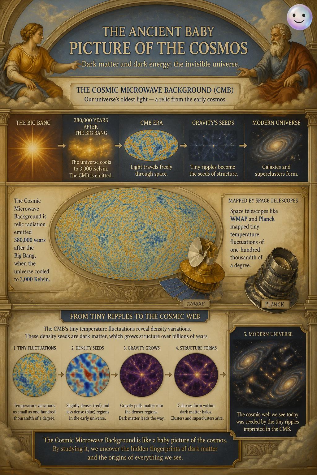 The ancient baby picture of the cosmos
