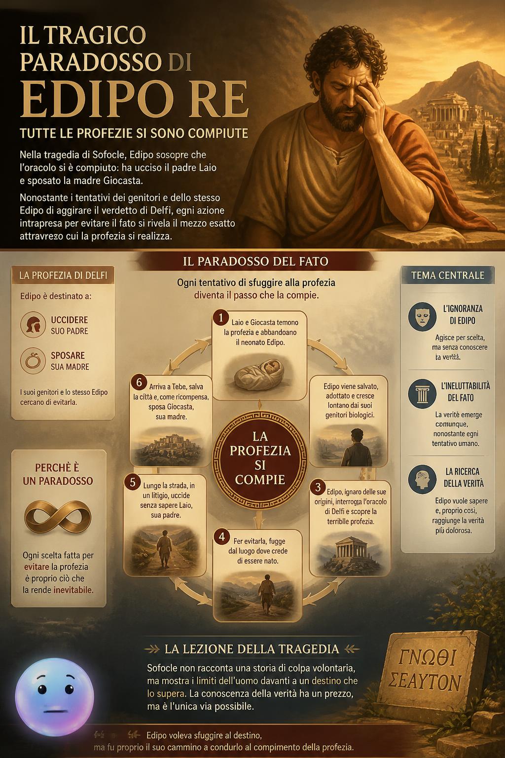 Il tragico paradosso di Edipo re