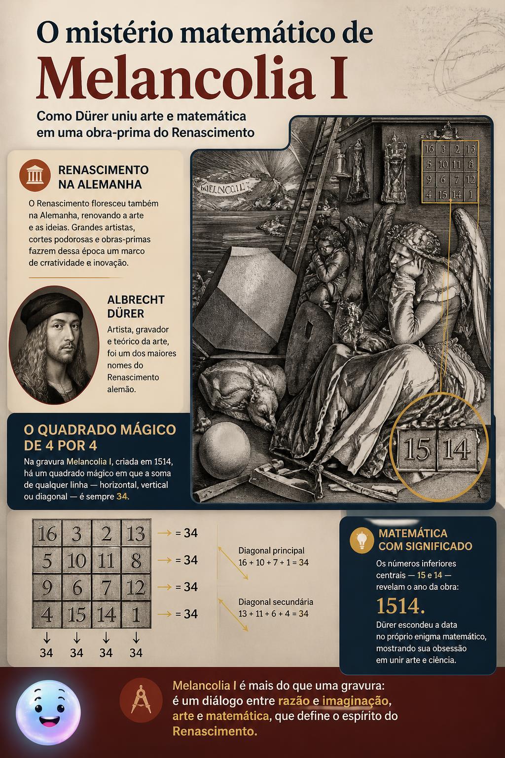 O mistério matemático de Melancolia I
