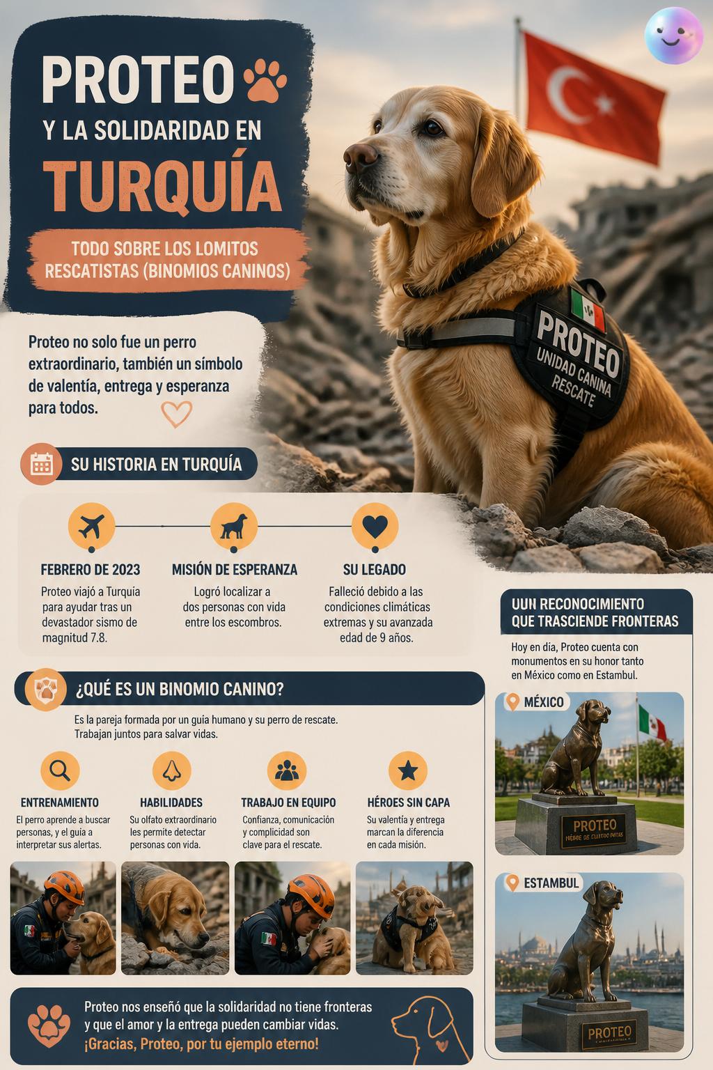 Proteo y la solidaridad en Turquía
