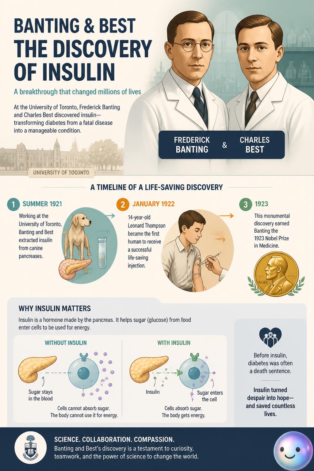Banting and Best insulin discovery