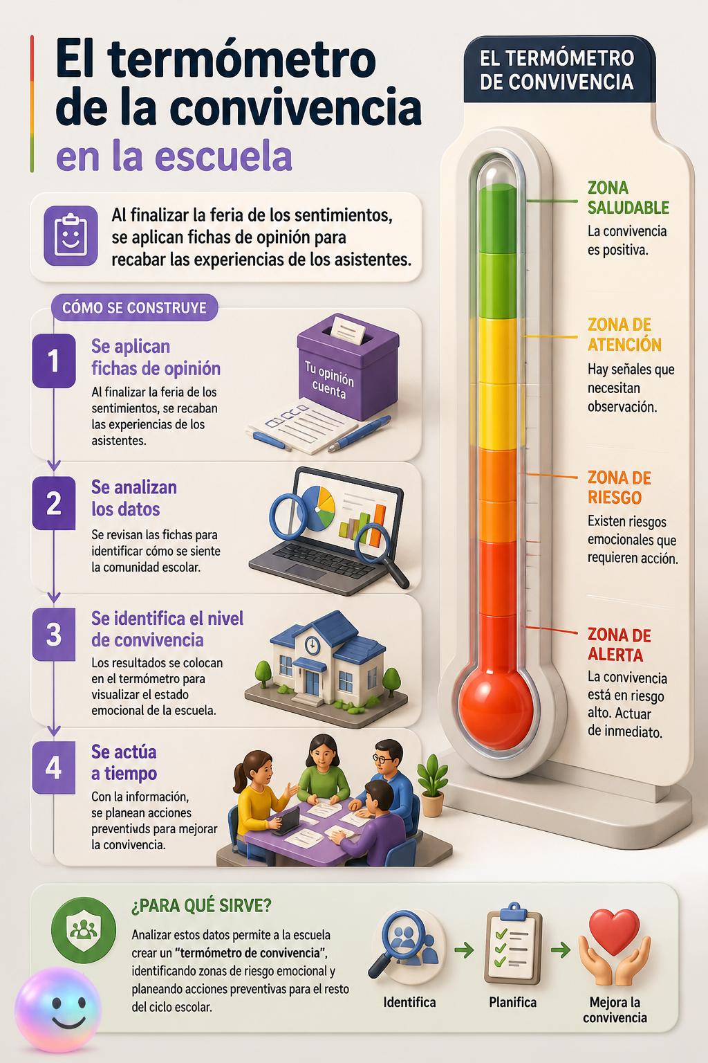 El termómetro de la convivencia en la escuela