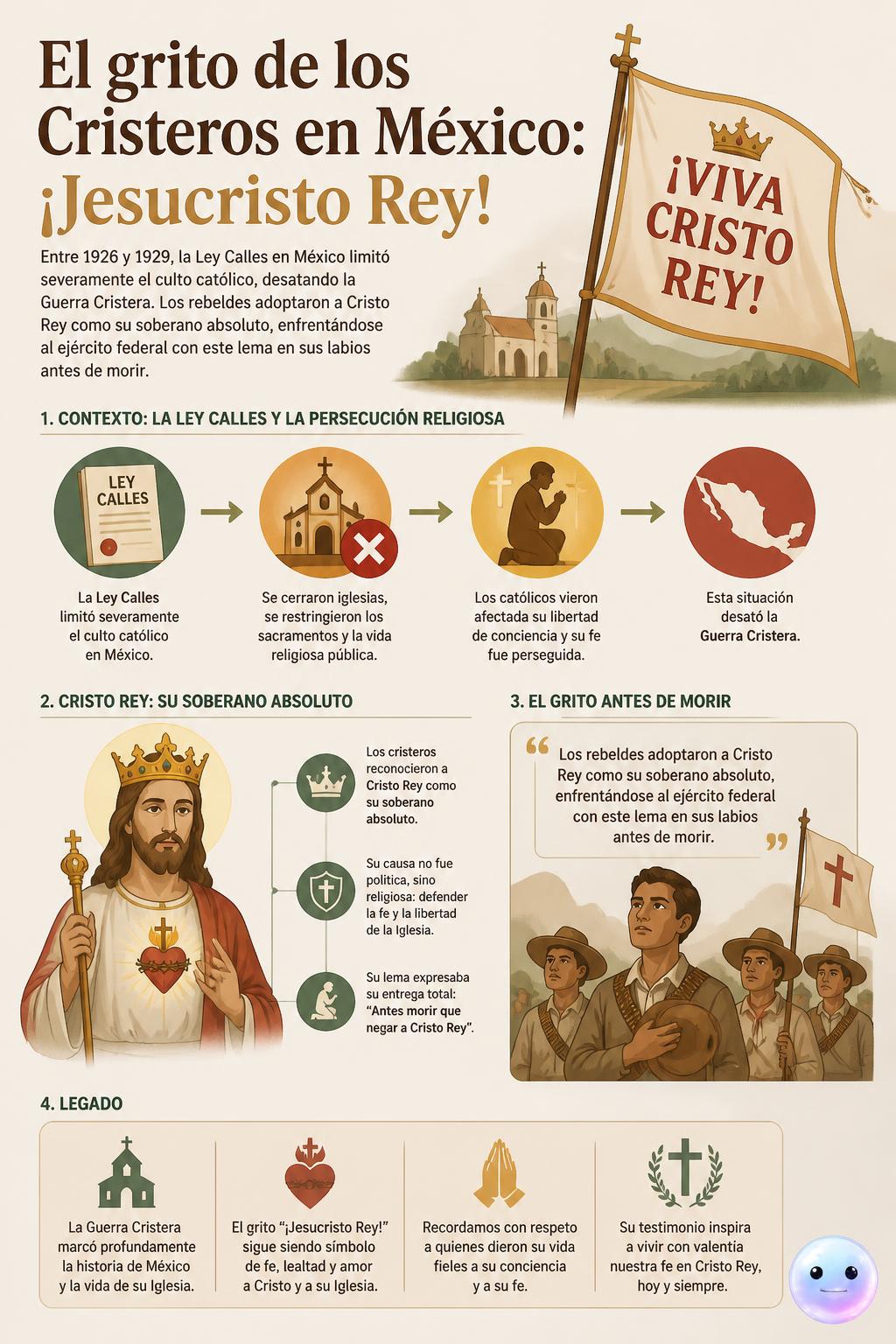 El grito de los Cristeros en México