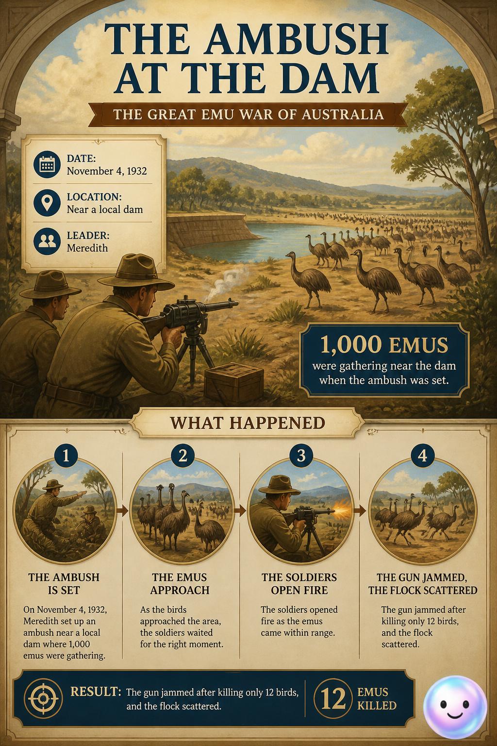 The ambush at the dam