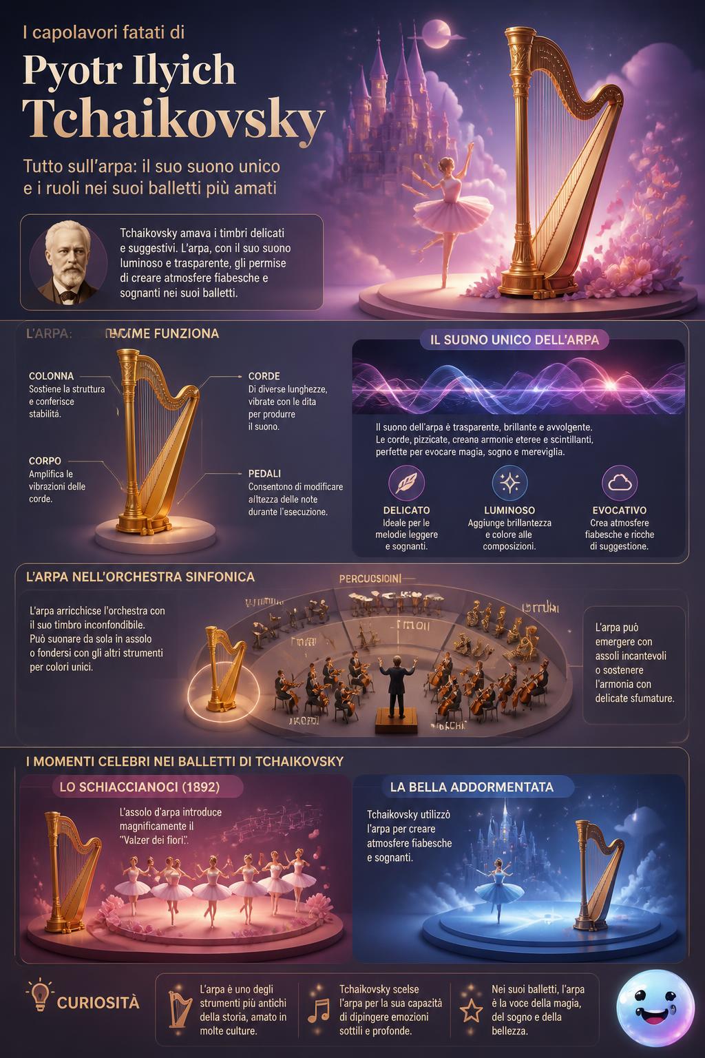 I capolavori fatati di Pyotr Ilyich Tchaikovsky