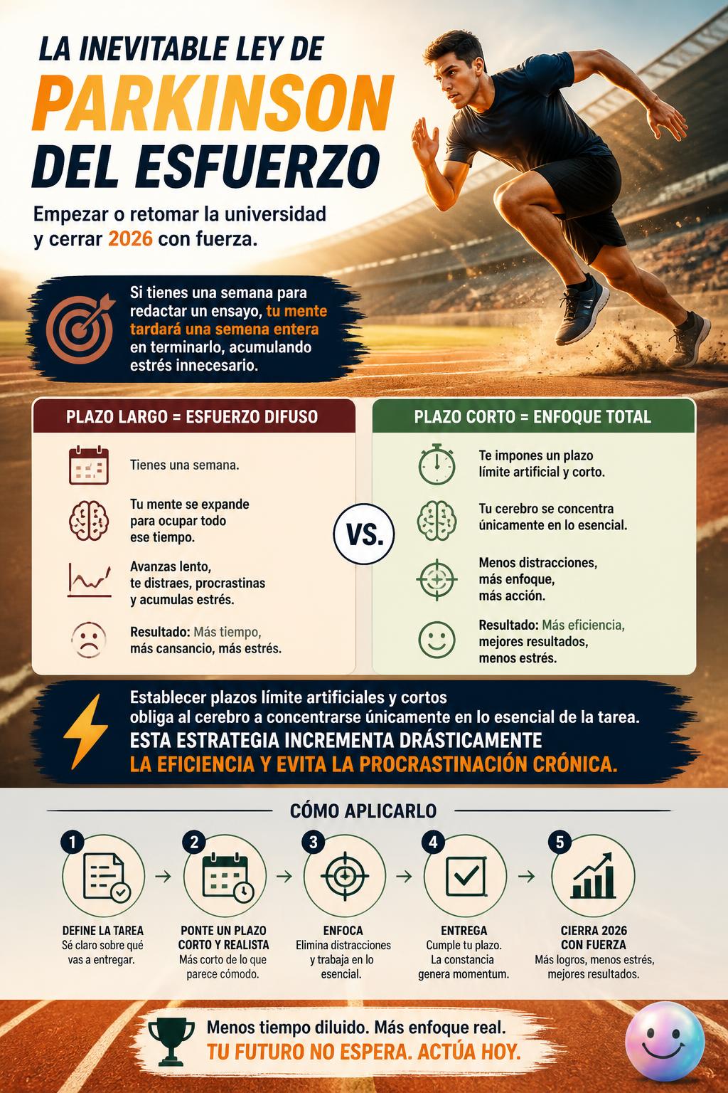 La inevitable ley de Parkinson del esfuerzo