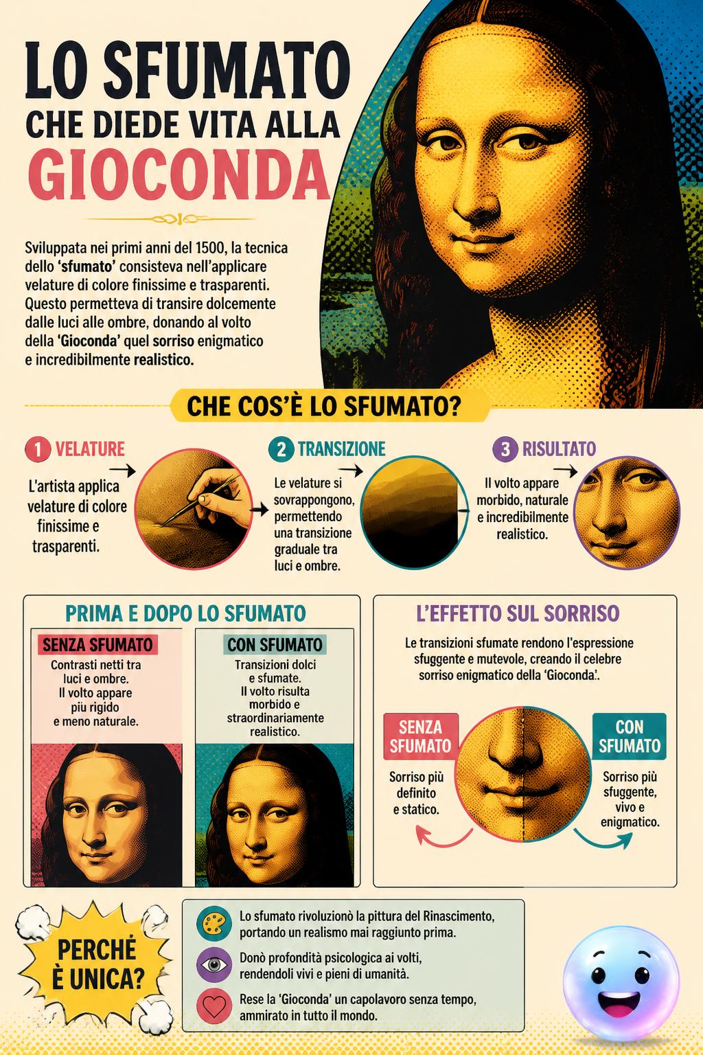 Lo sfumato che diede vita alla Gioconda