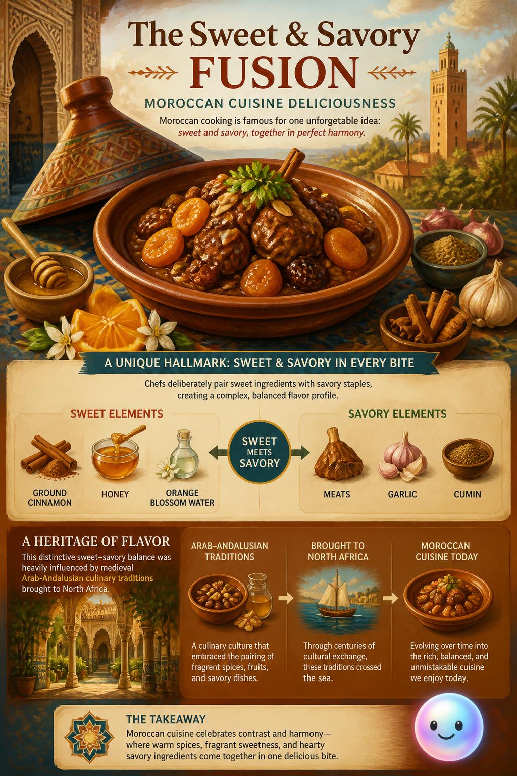 The sweet and savory fusion