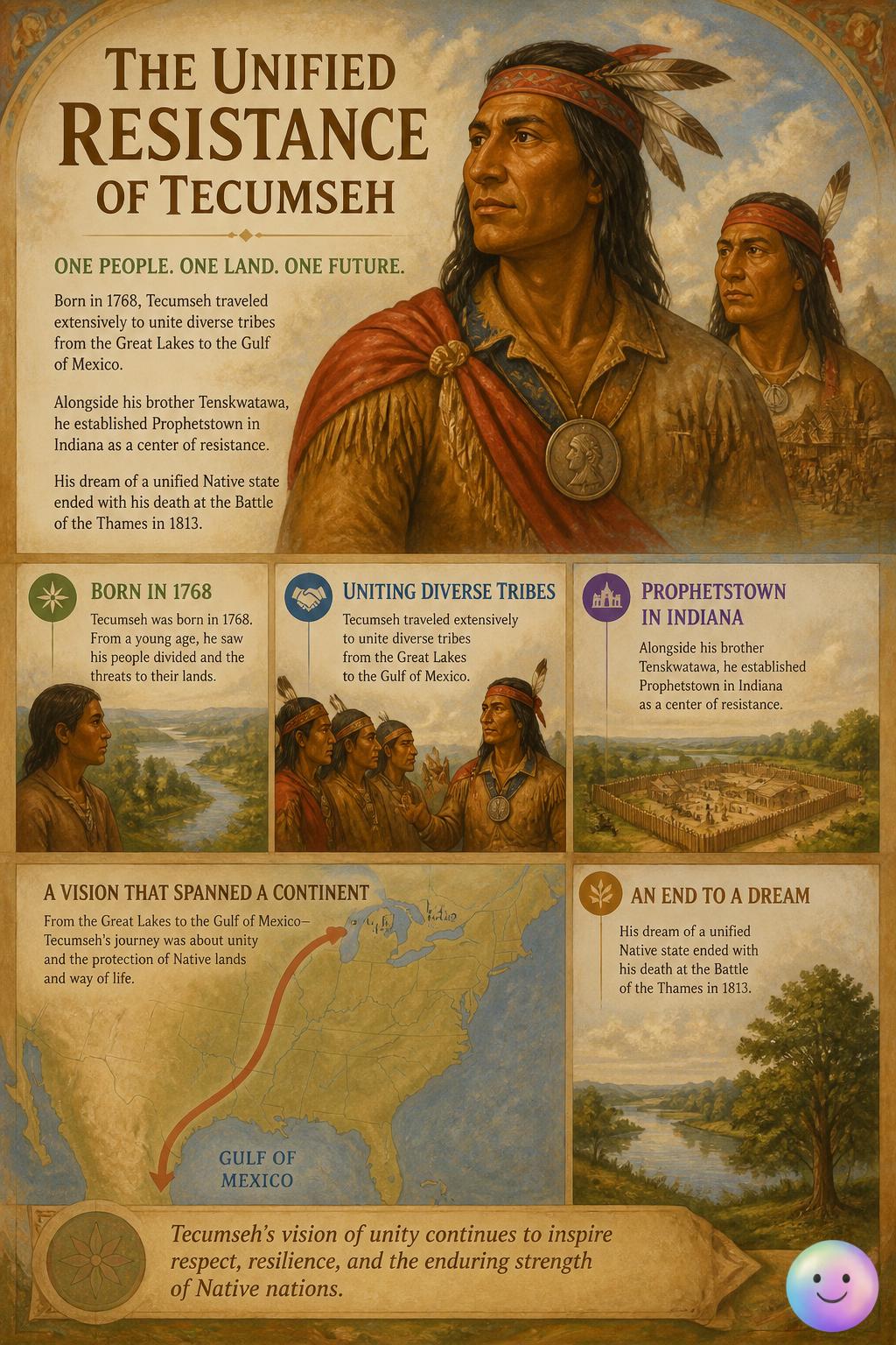 The unified resistance of Tecumseh