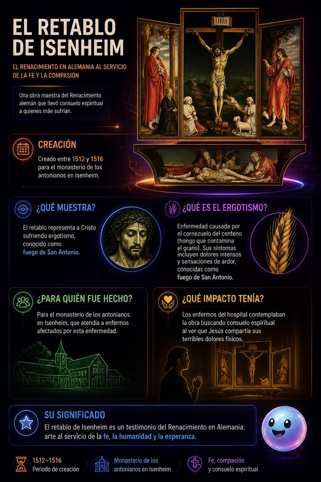El retablo de Isenheim de Grünewald
